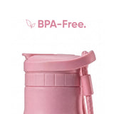 ORIGIN | Insulated Water Bottle, 25 oz, Straw Lid, Stainless Steel, Pink