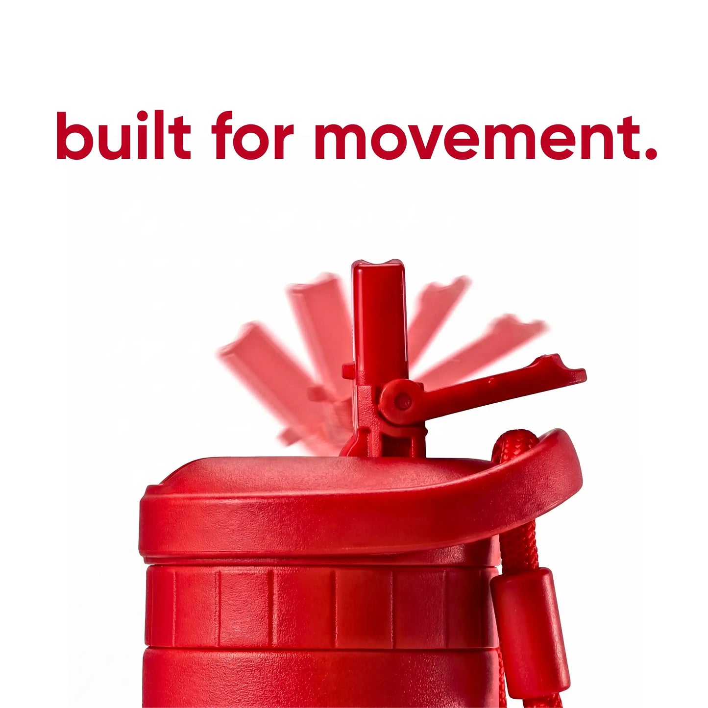 Founty | Origin — Vibrant Red